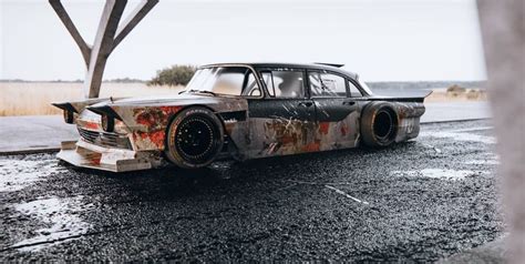1950s Ford 300 Stock Car Takes The Widebody Rat Rod Approach In Artsy