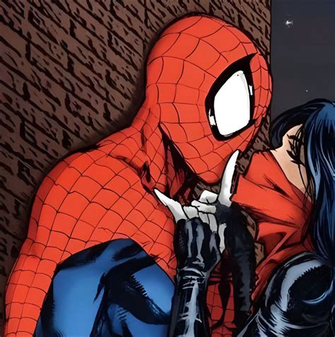 Spider Man And Silk Matching Icons Pfp In 2024 Cartoon Profile Pics