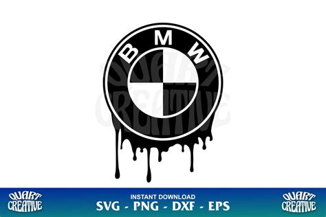 BMW Logo Drip SVG Gravectory