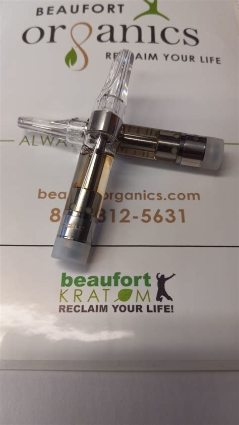 Delta 8 Cartridge 1000mg Sour Diesel Beaufort Organics