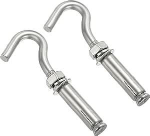 Amazon PATIKIL Expansion Hook M10 2 Pack 304 Stainless Steel