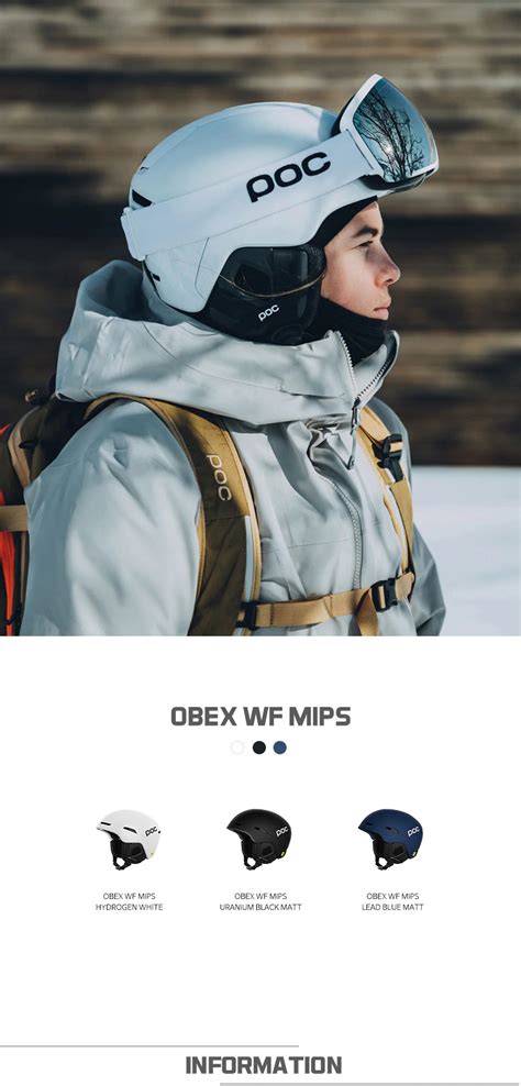 Poc Obex Wf Mips Hydrogen White