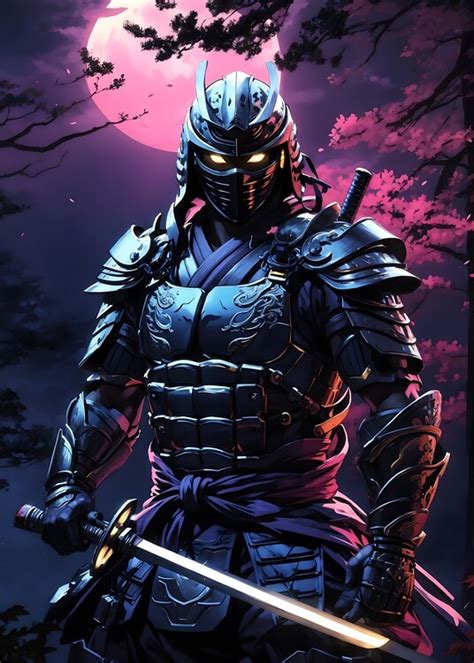 Illustration Artistiques Samurai Warrior Europosters