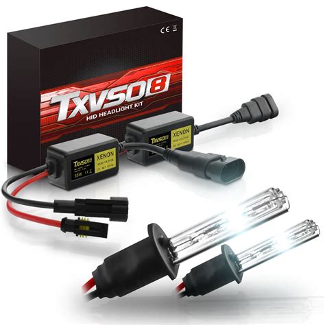 TXVSO8 H1 55W HID Xenon Headlight Bulbs Conversion KIT Car 12V 5500LM