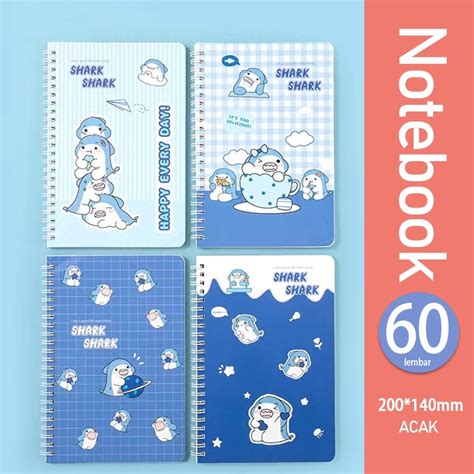 Jual Notebook A5 Buku Diary Aesthetic Buku Jurnal Buku Catatan Buku Note Stiker Buku Tulis