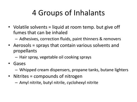 Ppt Inhalants And Ghb Powerpoint Presentation Free Download Id 1901430