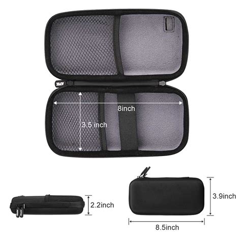 Power Bank Carrying Case Agptek Eva Shockproof Travel Storage Pouch For