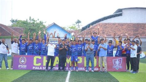 Tim R2 Solo Dan PSCS Cilacap Keluar Sebagai Kampiun Piala Soeratin U 13