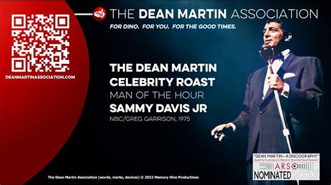 SAMMY DAVIS JR Man Of The Hour The Dean Martin Celebrity Roast NBC