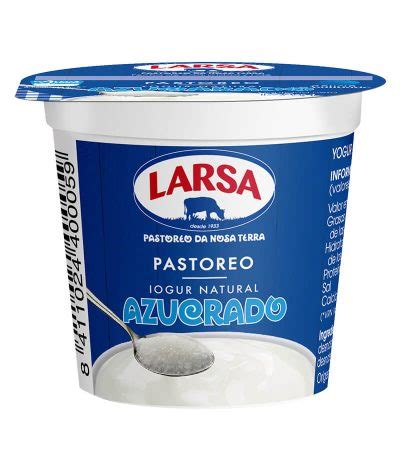 Yogur Natural Azucarado Con Leche De Pastoreo Leche Larsa