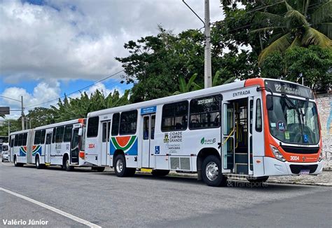 Prefeitura De Campina Grande Apresenta Novos Nibus Para O