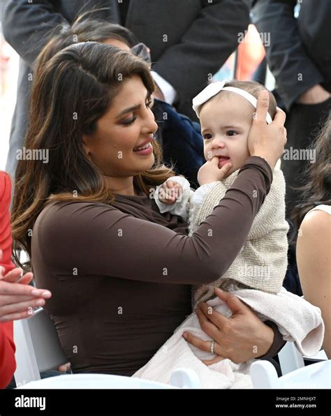 Los Angeles, USA. 30th Jan, 2023. Priyanka Chopra & Malti Marie Chopra ...