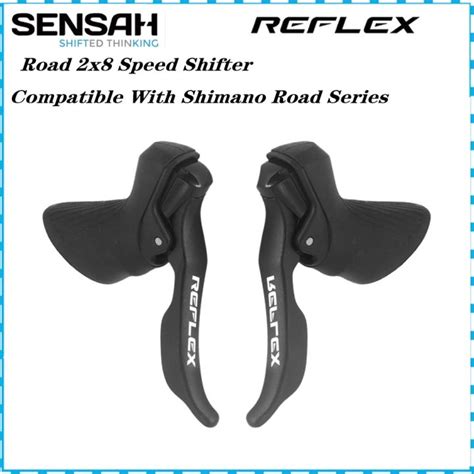 SENSAH Groupset REFLEX Road Bike Shifter 2X8 Speed Brake Lever Bicycle