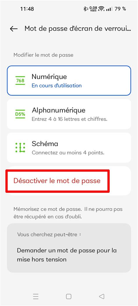 Suppression Mot De Passe Entraide Oppo Community