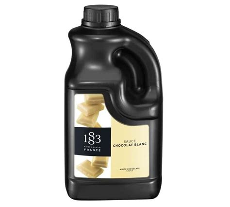 Maison Routin 1883 White Chocolate Sauce 1 89L