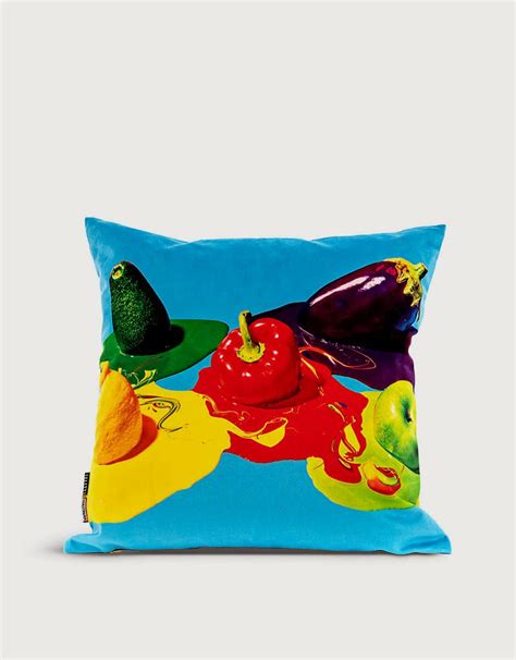 Seletti Australia Tp Cushion With Plume Padding Vegetables Cm X