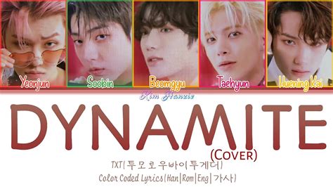 Txt Dynamite Cover Mama Lyrics Color Coded Han Rom Eng