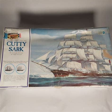 Buy Vintage Revell 1 96 Scale Cutty Sark Model Kit From 1974 NIOB