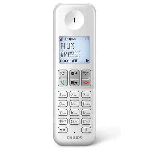 Philips Classic Range D W Wireless Landline Phone White Techinn