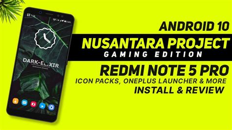 Nusantara Project Gaming Edition V Redmi Note Pro Android