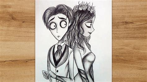 Emily And Victor Corpse Bride Drawings