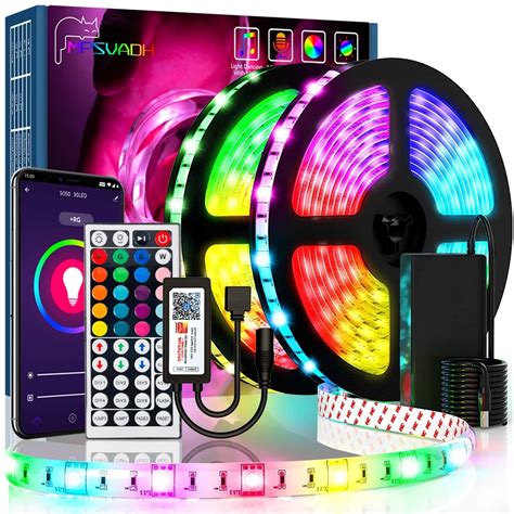 Led Strip Lights Rgb Bluetooth Wifi Control Waterproof