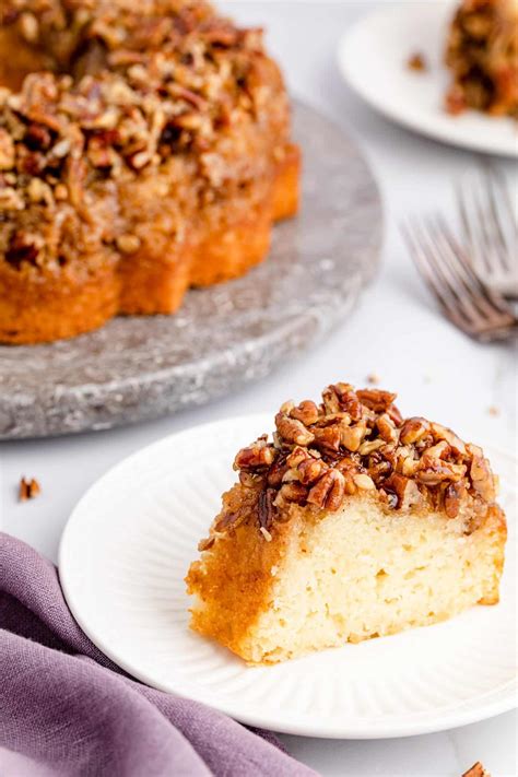 Pecan Upside Down Cake Happy Homeschool Nest