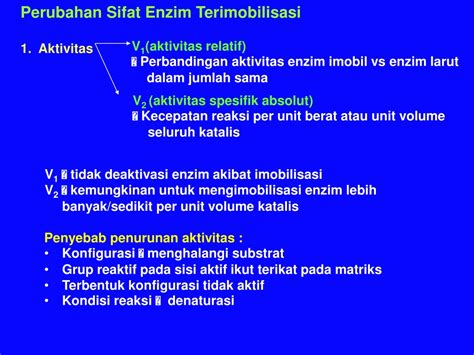 Ppt Xii Imobilisasi Enzim Enzyme Immobilization Powerpoint