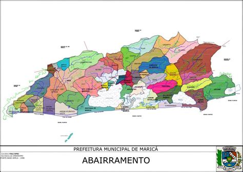 Mapa de Maricá RJ Maricá Info