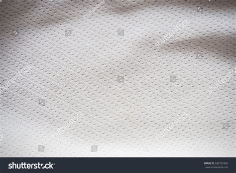 White Sports Jersey Fabric Texture Background Stock Photo Edit Now