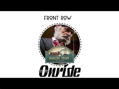 Efteling Baron Onride Front Row Youtube