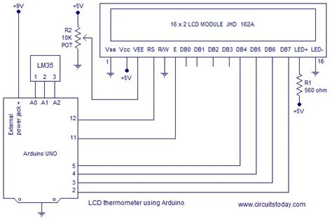 16x2 Lcd Arduino Introduction Pinout Datasheetand 54 Off