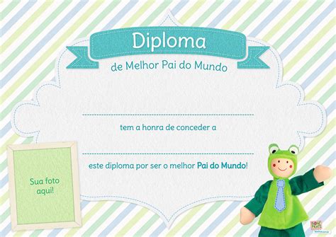 Diploma De Melhor Pai Do Mundo Para Imprimir Fa A O Down Flickr