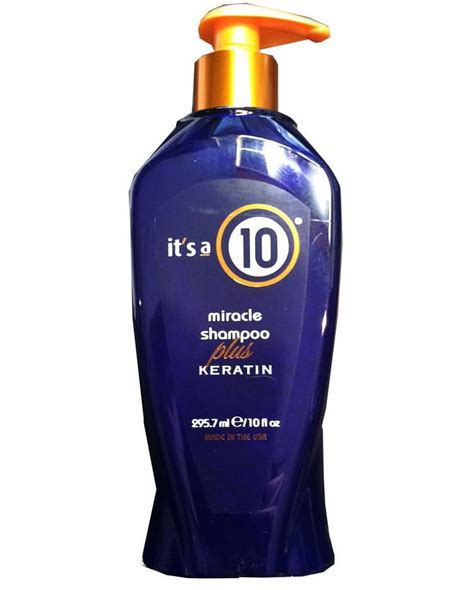 Its A 10 Miracle Shampoo Plus Keratin 10 Oz