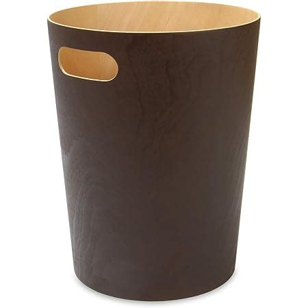 Umbra Woodrow Poubelle Ou Corbeille Papier Moderne En Bois D Une