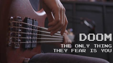 Doom - The only thing they fear is you (1min BASS COVER) |using Parallax by Neural DSP| Chords ...