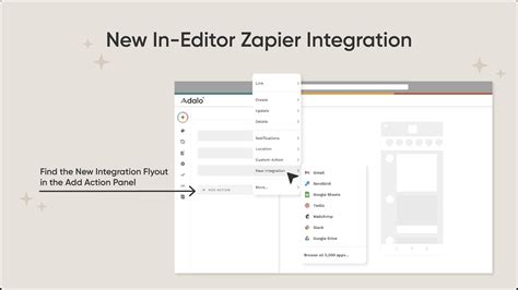 Zapier Integration Tutorial Adalo Design Build Custom Apps No