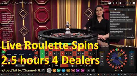 Live Roulette Spins Hours Dealers Roulette Ruby Pragmatic Play