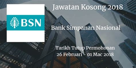 Jawatan Kosong Bank Simpanan Nasional Zachariah Mowery