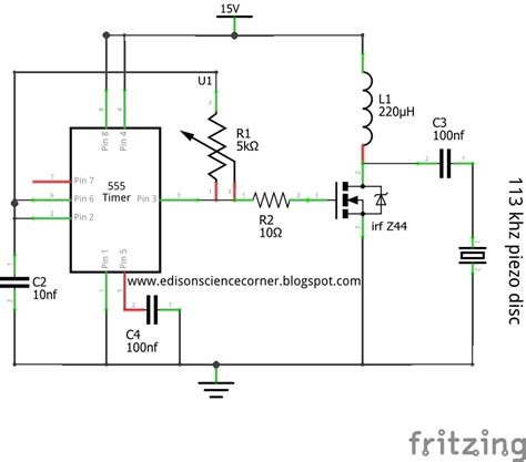 Ultrasonic Mist Maker Circuit Diagram