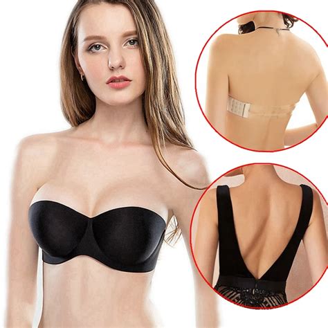 Suti Sem Al As Sexy Para Mulheres Bralette Sem Costas Suti Push Up Suti