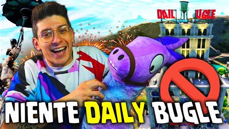 NON ATTERRO PER UN ORA AL DAILY BUGLE Fortnite Challenge YouTube