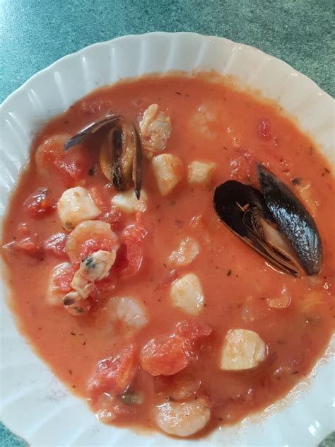 CREAMY TOMATO SEAFOOD BISQUE Gluten Free Delightfully Delicious