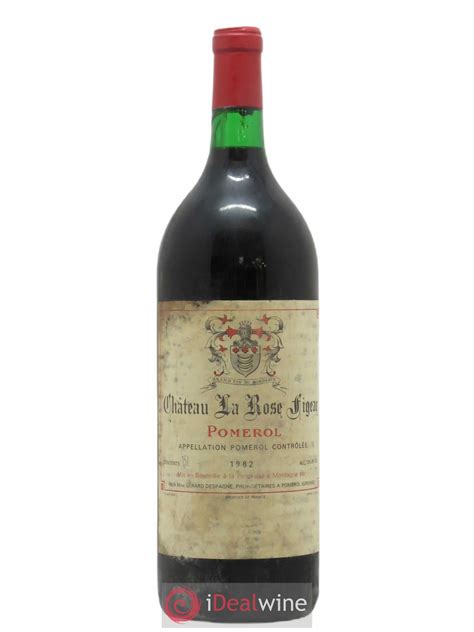 Acheter Château La Rose Figeac Sans Prix De Réserve 1982 Lot 7624