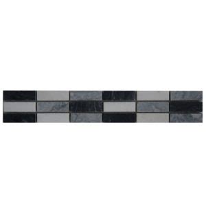 Mosaik Bordüre aus Carrara Marmor Niedrigste Preise bei Topmosaik24