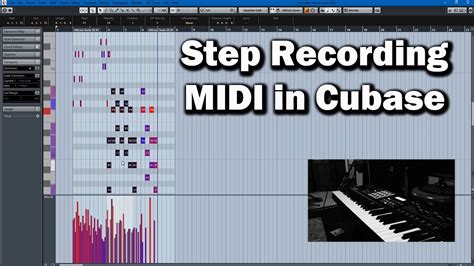 Step Recording MIDI In Cubase Tutorial YouTube