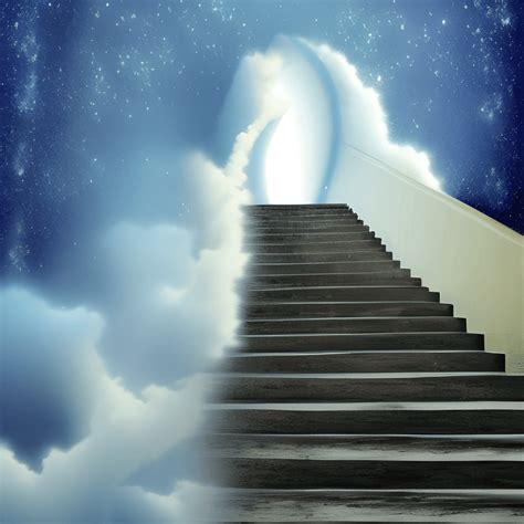 Beautiful Majestic Heavenly Stairway Creative Fabrica