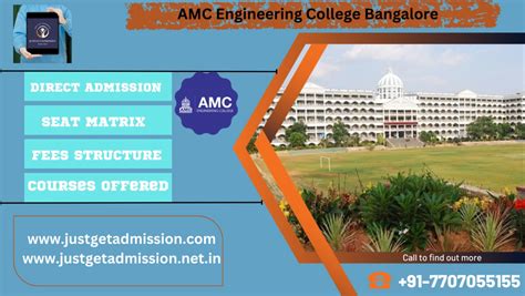 Amc Engineering College Bangalore Direct Admissions 2025 26 Courses