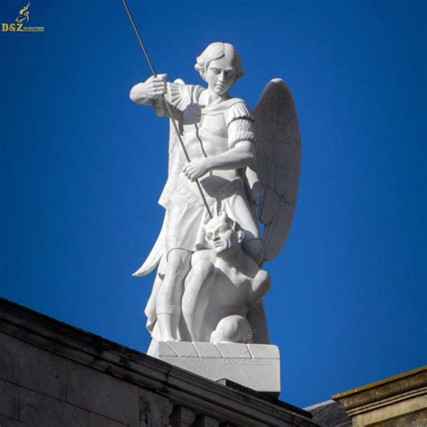 Male Angel Overlook the World Archangel Figure Statues DZM-1259 | D&Z ...