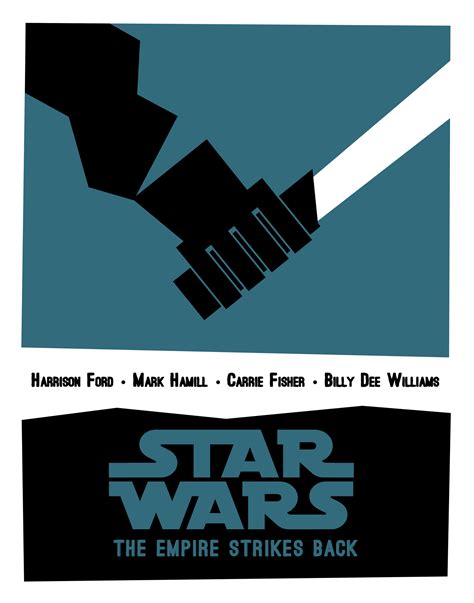 Saul Bass Star Wars Posters Nick Fabiani Making Things